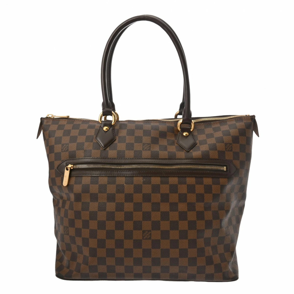 LOUIS VUITTON Damier Saleya Brown Canvas Tote Bag